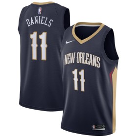 Dres New Orleans Pelicans Dyson Daniels 11 Nike 2022-23 Icon Edition Navy Swingman